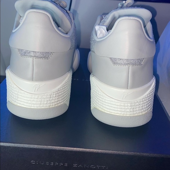 Giuseppe Zanotti Talon sneakers / size 9 / grey / white - Picture 3 of 13